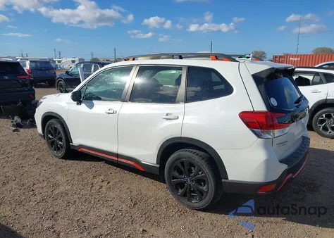 2020 Subaru Forester Sport z USA, uszkodzony, nr VIN JF2SKARCXLH577311
